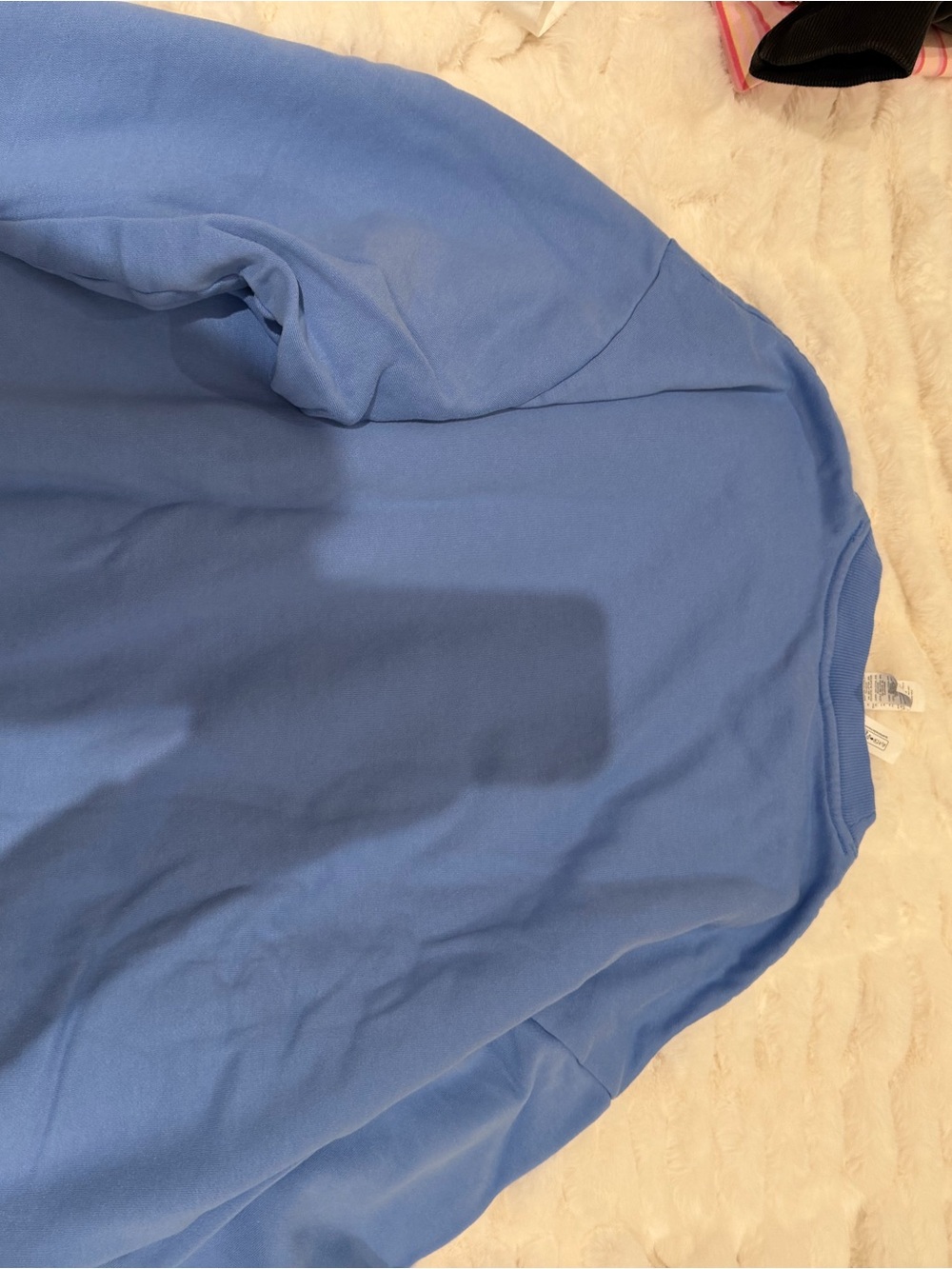 ALO Yoga Light Blue Crewneck Sweatshirt - Picture 3 of 3